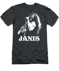 Janis the White Stencil Morris Tillman T-Shirt
