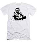 Jaritengah Johnny Putih Cash Hitam Quinton K Turnage T-Shirt