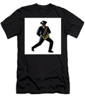 Jazz Musician Playing Saxophone Scratchboard Aloysius Patrimonio T-Shirt