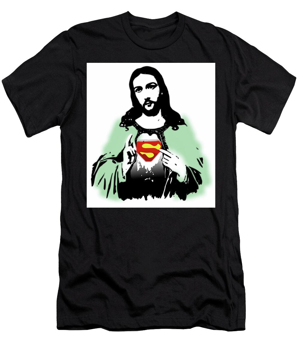 Jesus Christ Superman Tony Leone T-Shirt