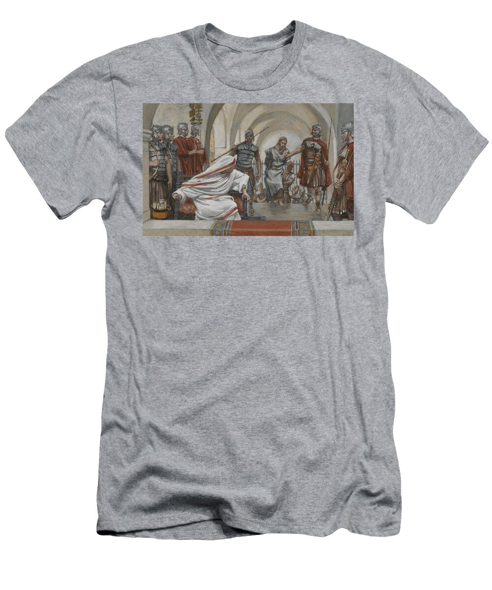 Jesus Led From Herod to Pilate Tissot T-Shirt
