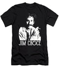 Jim Croce White Stencil Cynthia Pottorff T-Shirt