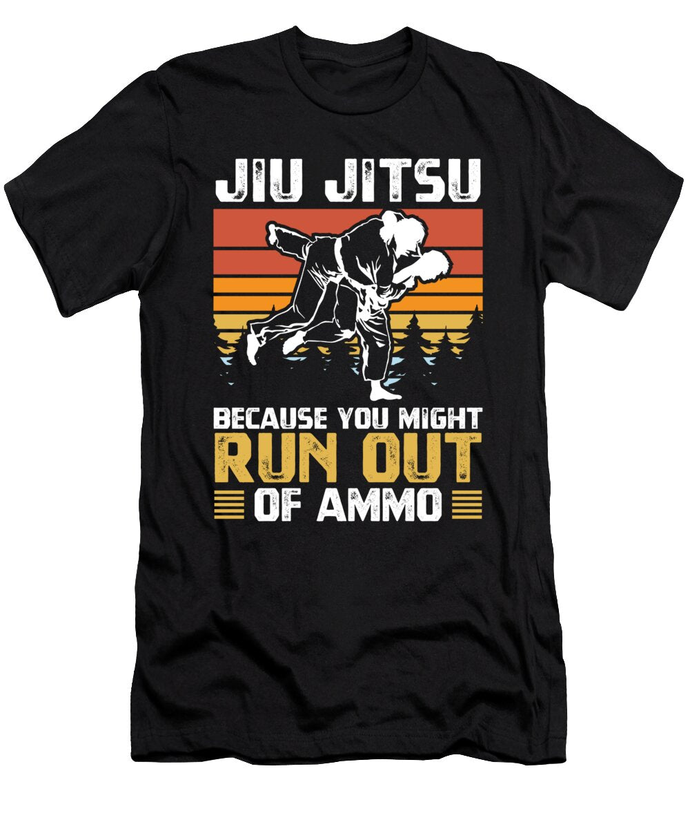 Jiu Jitsu Martial Artist Mma Raphaelartdesign T-Shirt