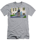 John Harvard Statue At Harvard University Campus in Cambridge Massachusetts Miroslav Liska T-Shirt