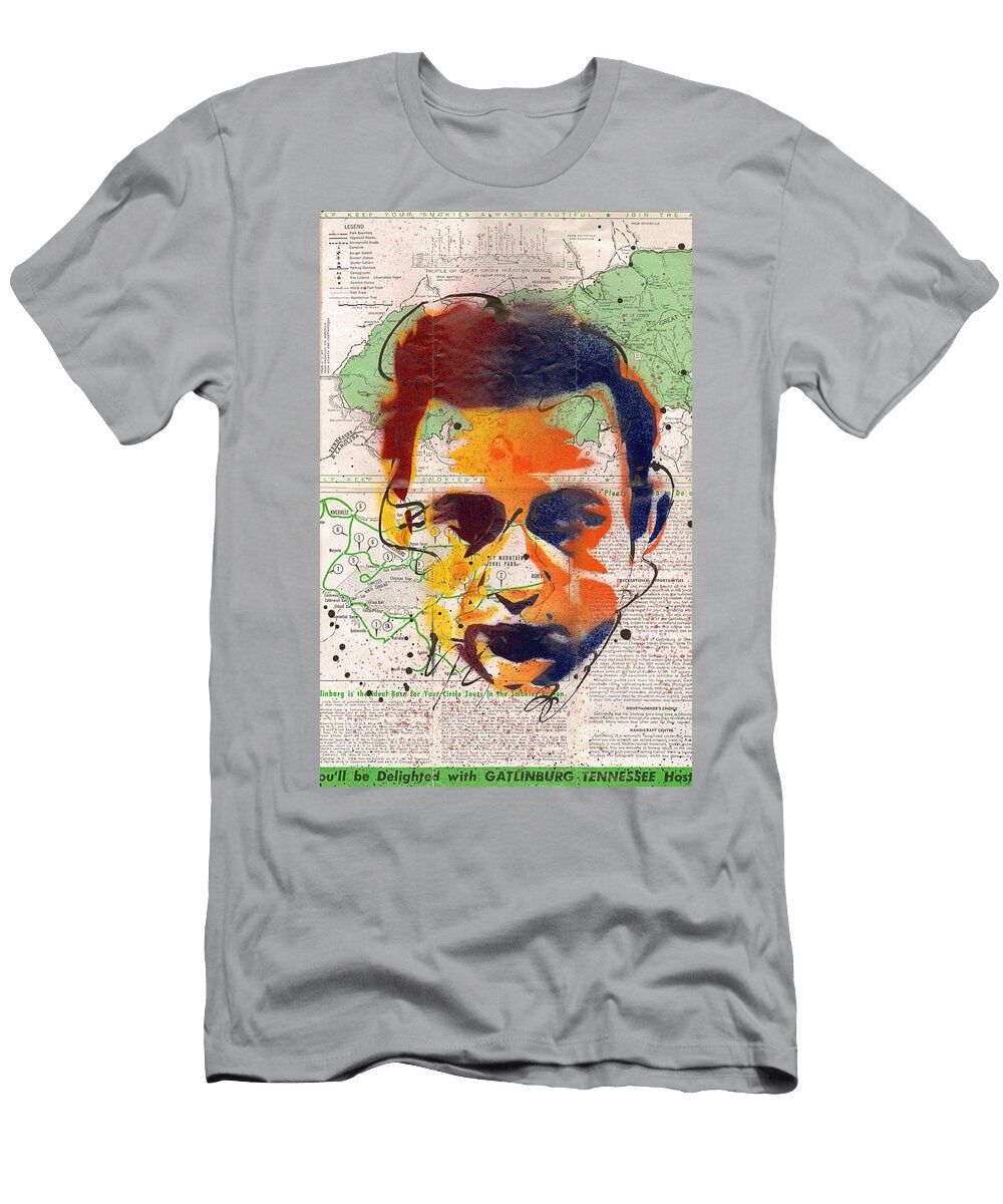 Johnny Cash Gatlinburg Tennessee Ryan Hopkins T-Shirt