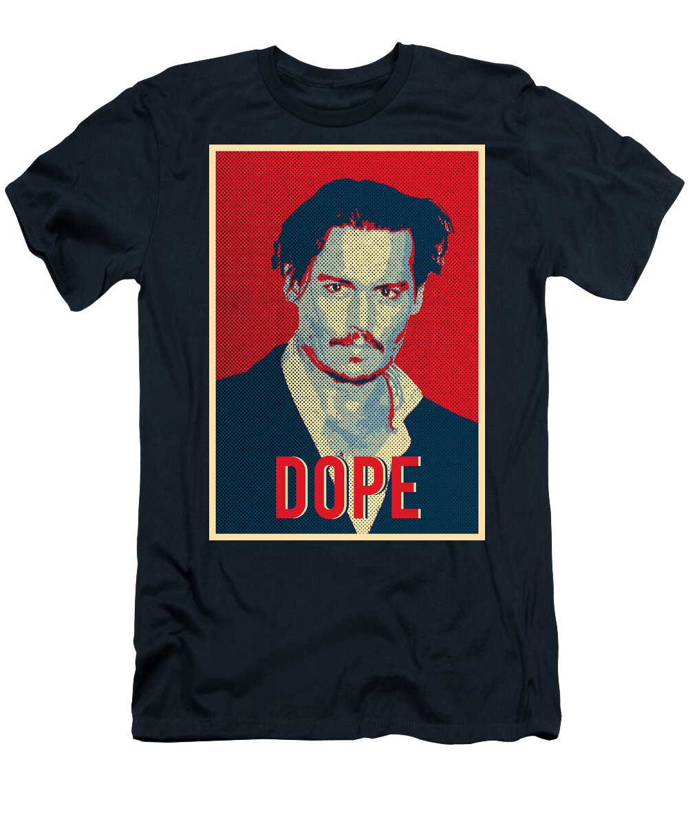 Johnny Depp Hope Pop Art Carlos V T-Shirt