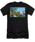 Johnson C Smith University Charlotte North Carolina Retro Vintage Poster Carol Japp T-Shirt