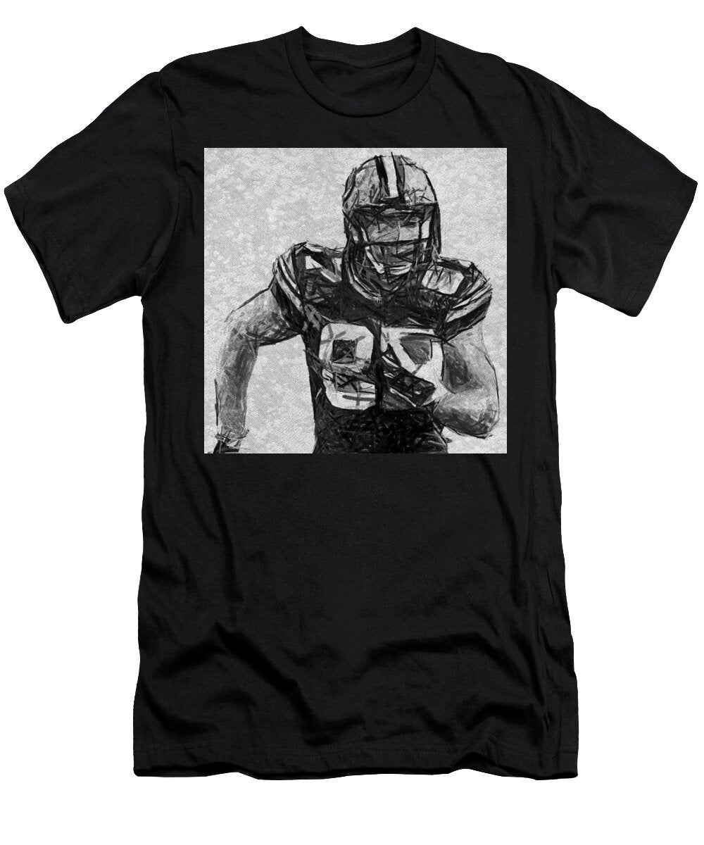 Jordy Nelson Green Bay Packers Bob Smerecki T-Shirt