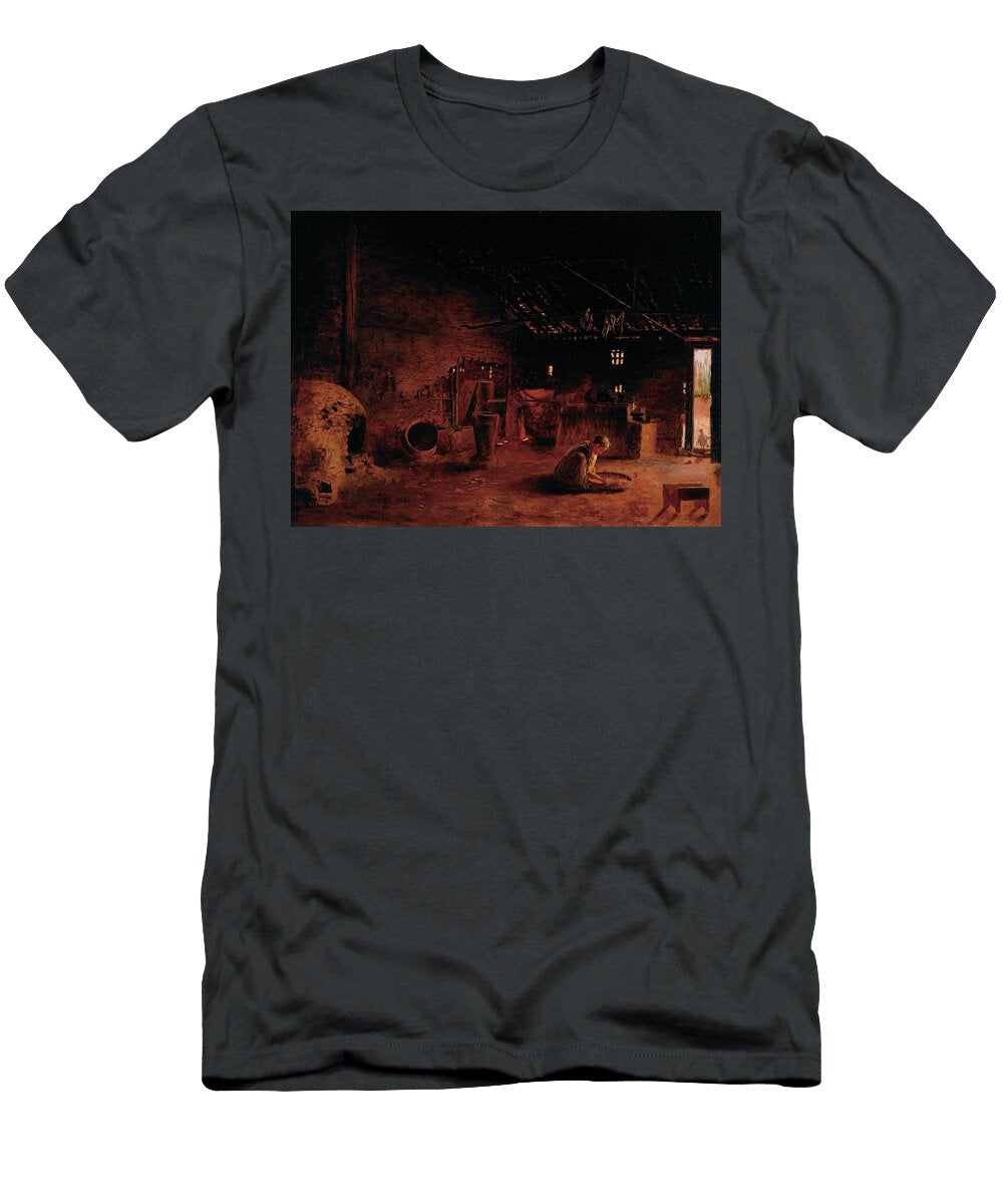 Jose Ferraz De Almeida Junior 1850 1899 Country Kitchen Artistic Rifki T-Shirt