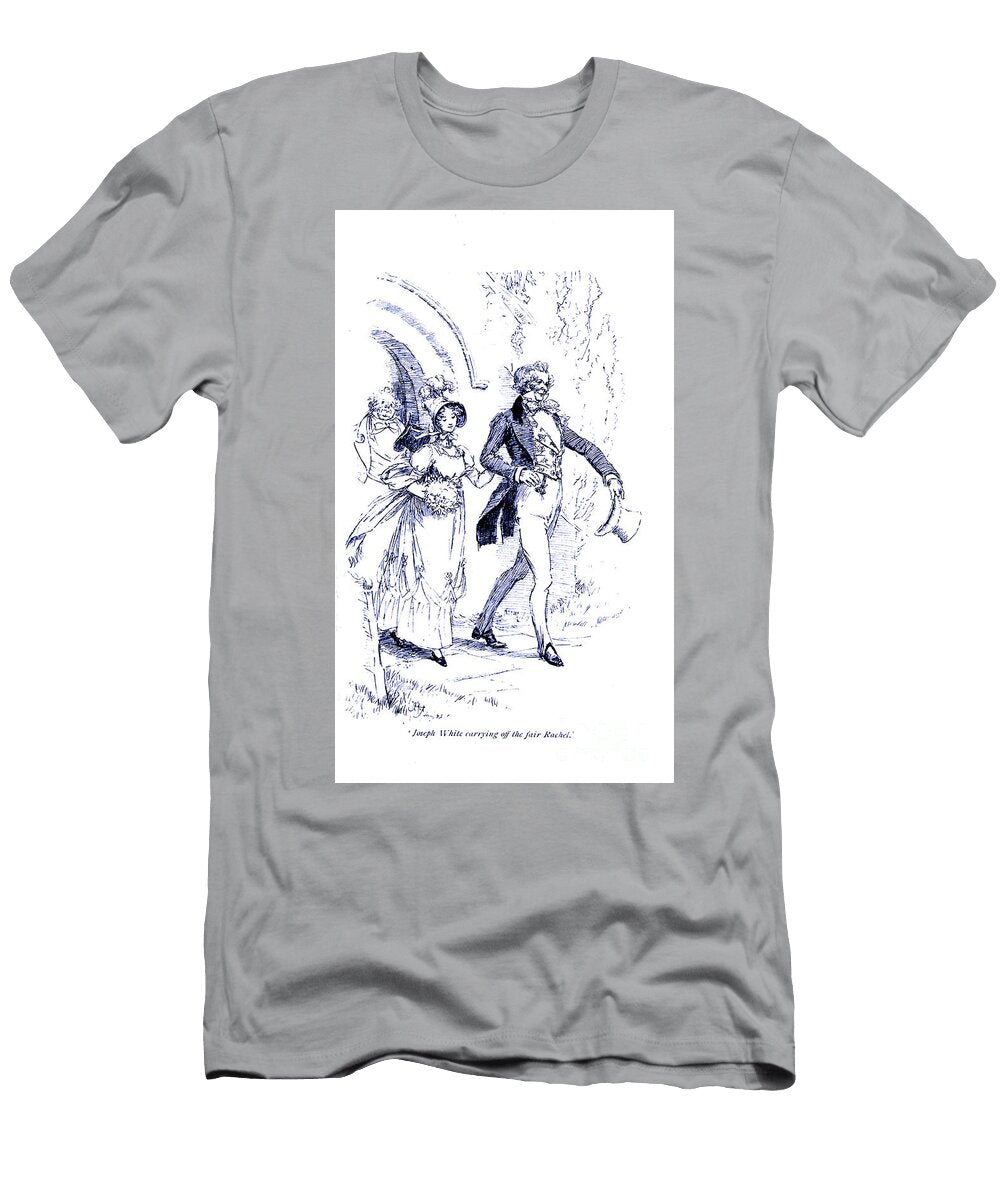 Joseph White Carrying Off the Fair Rachel L1 Historic Illustrations T-Shirt