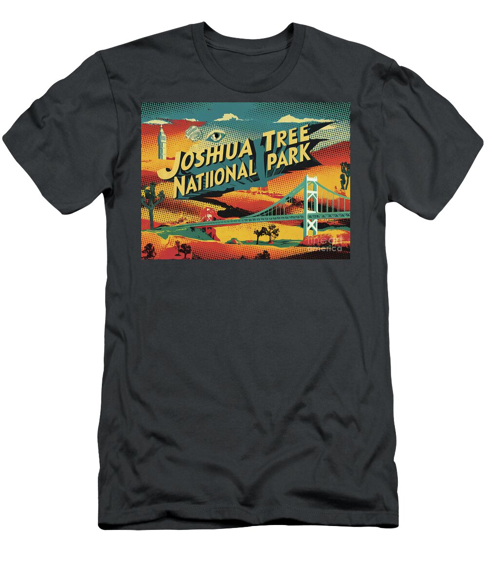 Joshua Tree National Park 90s Eldre Delvie T-Shirt