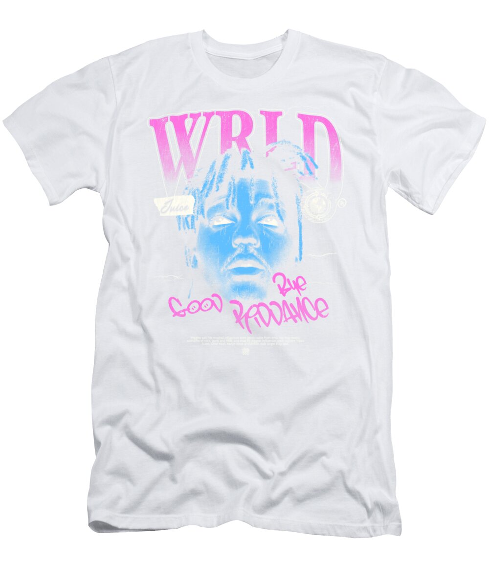 Juice Wrld Halftone Active Girl Girl Pauline Hughes T-Shirt