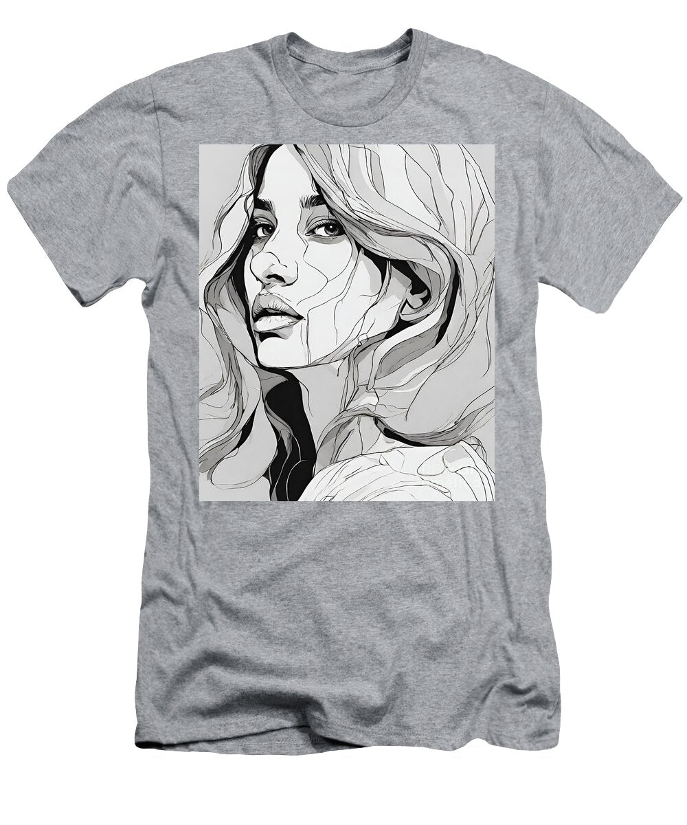 Julias Lineart Brushandpalette Magic T-Shirt