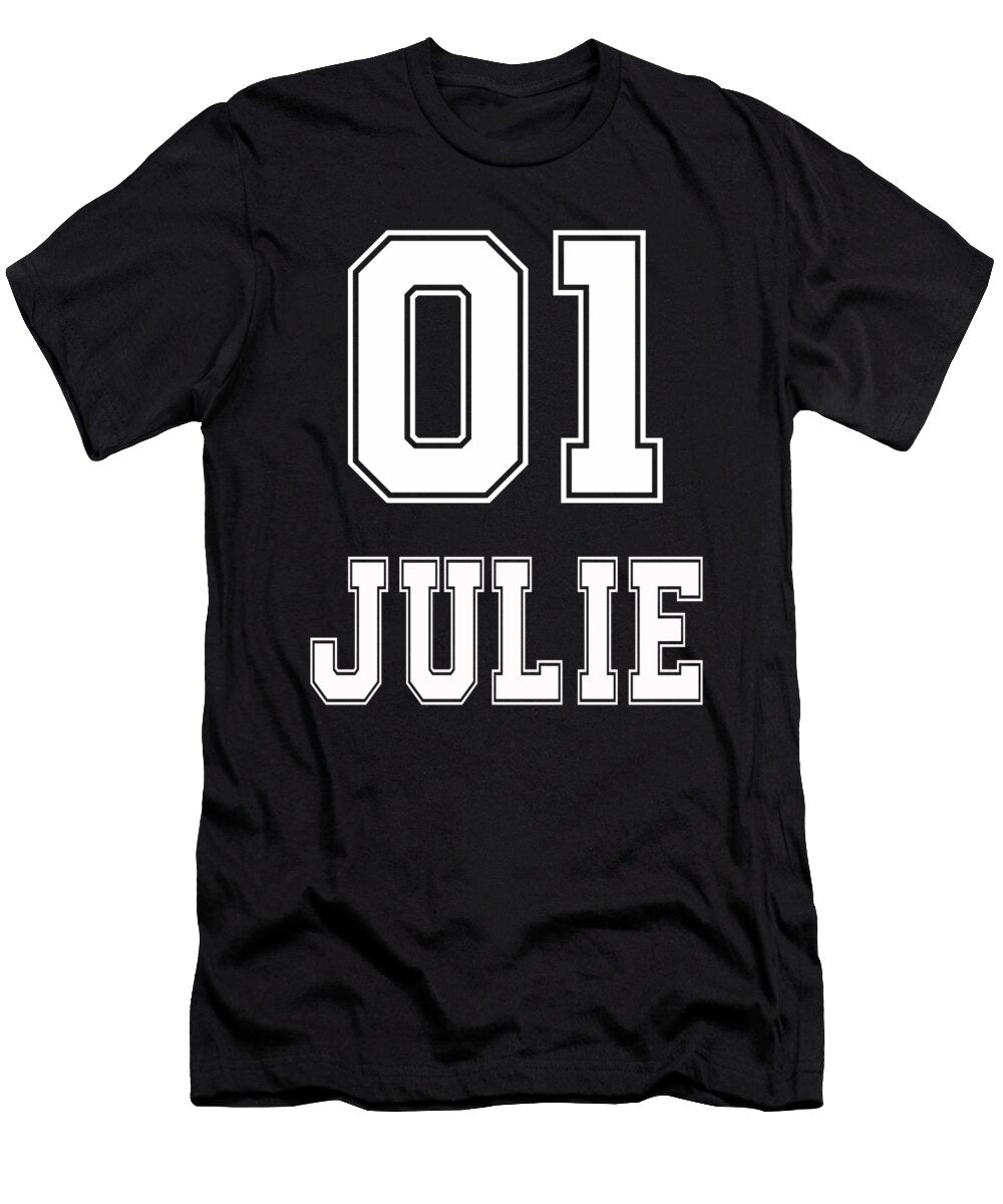 Julie Name Day Birthday Bachelorette Party Benjamin Burkert T-Shirt
