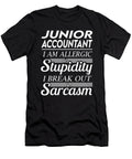 Junior Accountant Sarcasm Job Gift Item Shi Hu Kang T-Shirt