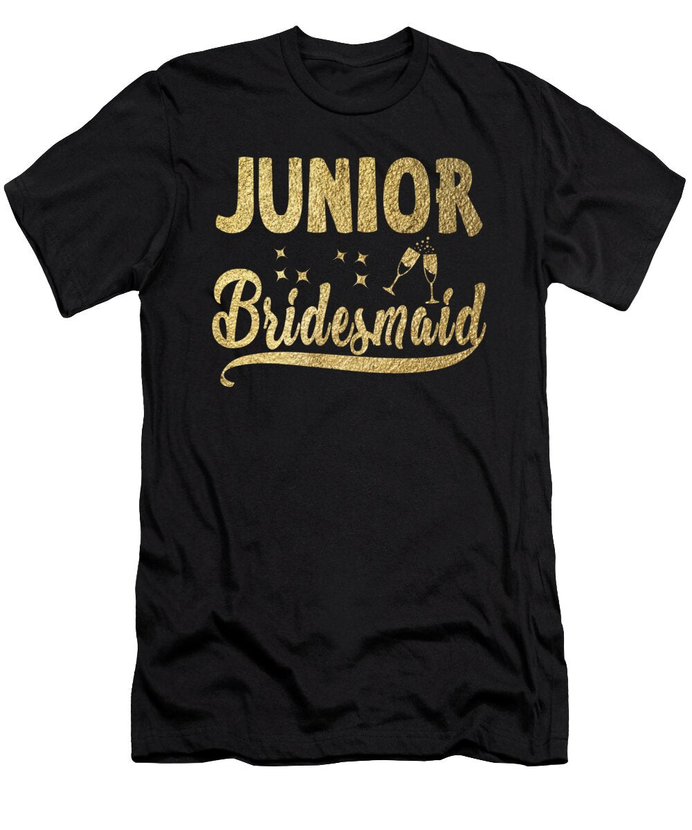 Junior Bridesmaid Bridal Wedding Party Eboni Dabila T-Shirt