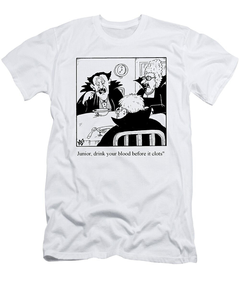 Junior Drink Your Blood Before It Clots Kes T-Shirt