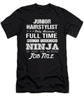 Junior Hairstylist Ninja Job Gift Item Shi Hu Kang T-Shirt