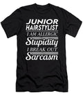 Junior Hairstylist Sarcasm Job Gift Item Shi Hu Kang T-Shirt