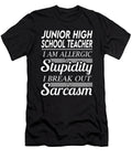 Junior High School Teacher Sarcasm Job Gift Item Shi Hu Kang T-Shirt