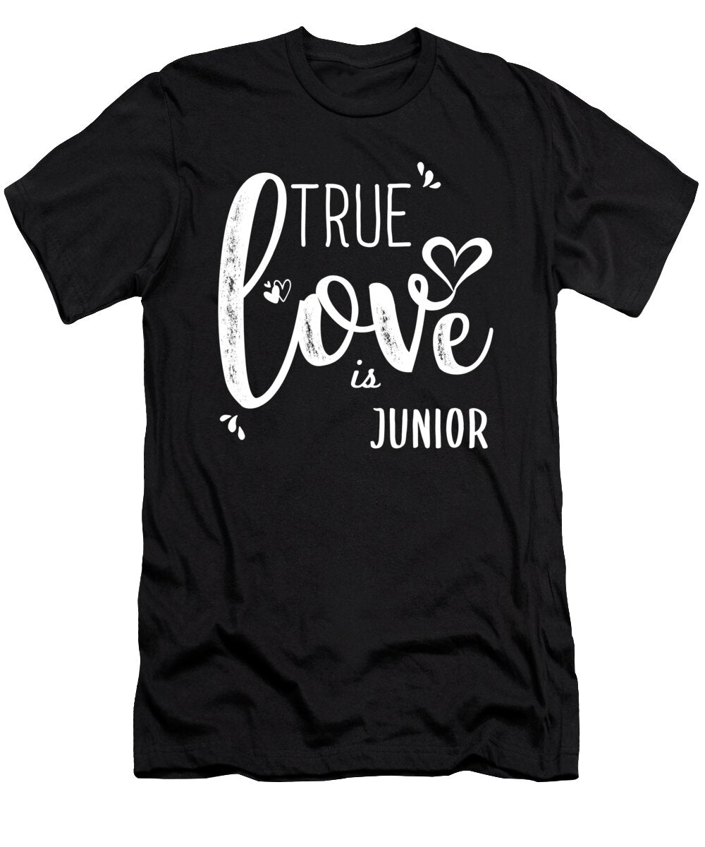 Junior Name True Love Is Junior Active Artist T-Shirt