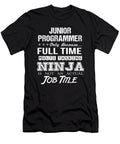 Junior Programmer Ninja Job Gift Item Shi Hu Kang T-Shirt