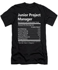 Junior Project Manager Nutrition Factors Gift Item Shi Hu Kang T-Shirt