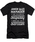 Junior Sales Manager Sarcasm Job Gift Item Shi Hu Kang T-Shirt
