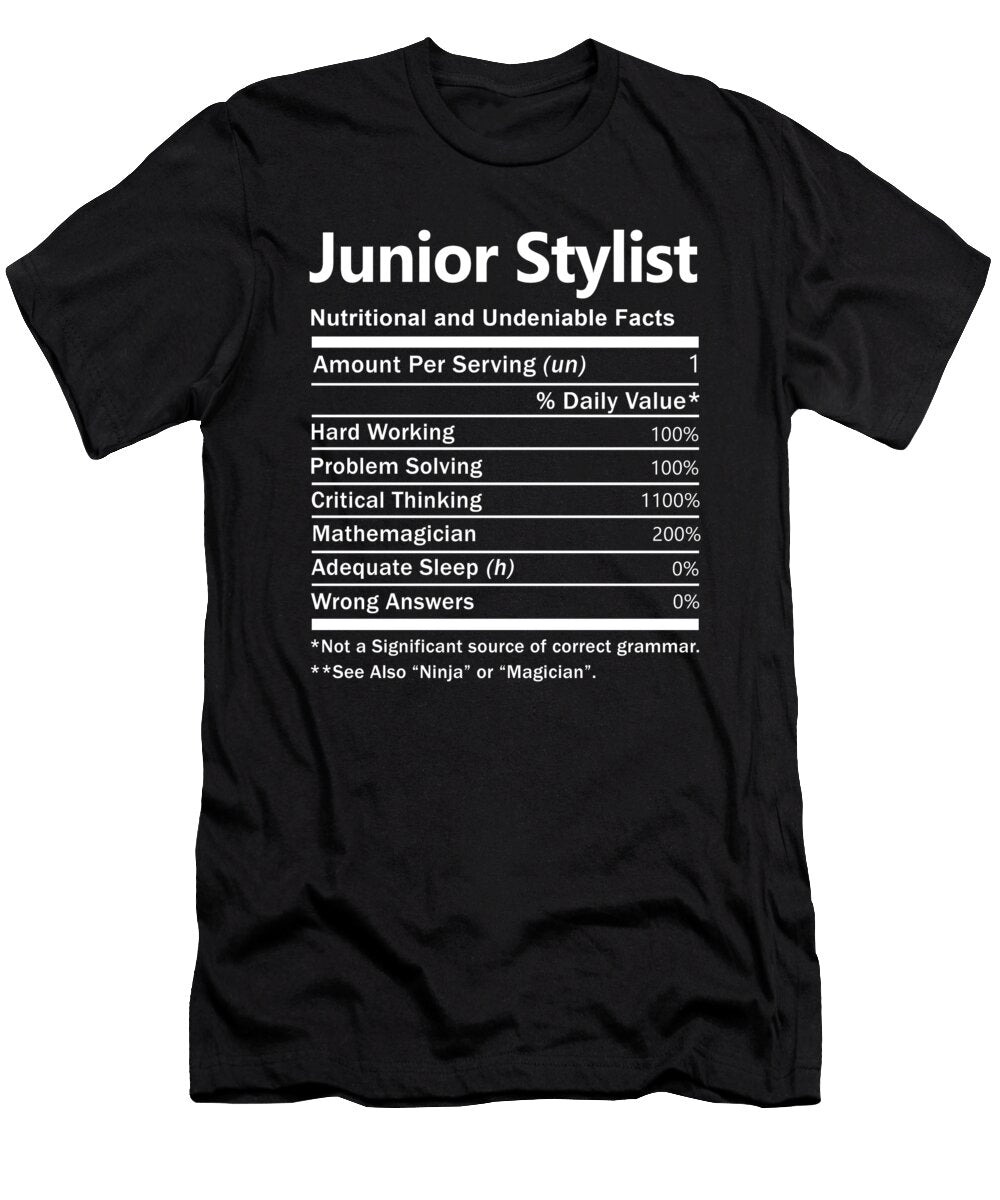 Junior Stylist Nutrition Factors Gift Item Shi Hu Kang T-Shirt