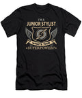 Junior Stylist What Is Your Superpower Job Gift Item Shi Hu Kang T-Shirt