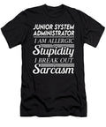 Junior System Administrator Sarcasm Job Gift Item Shi Hu Kang T-Shirt