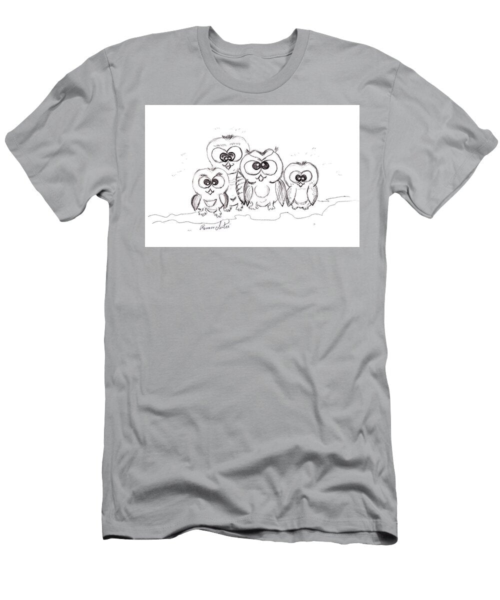Just the Four of US Ramona Matei T-Shirt