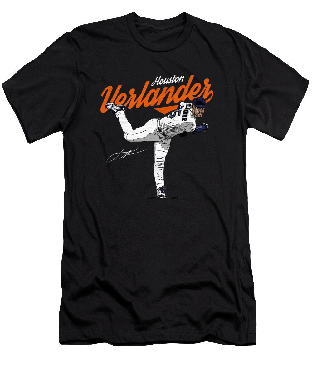 Justin Verlander Score Kelvin Kent T-Shirt