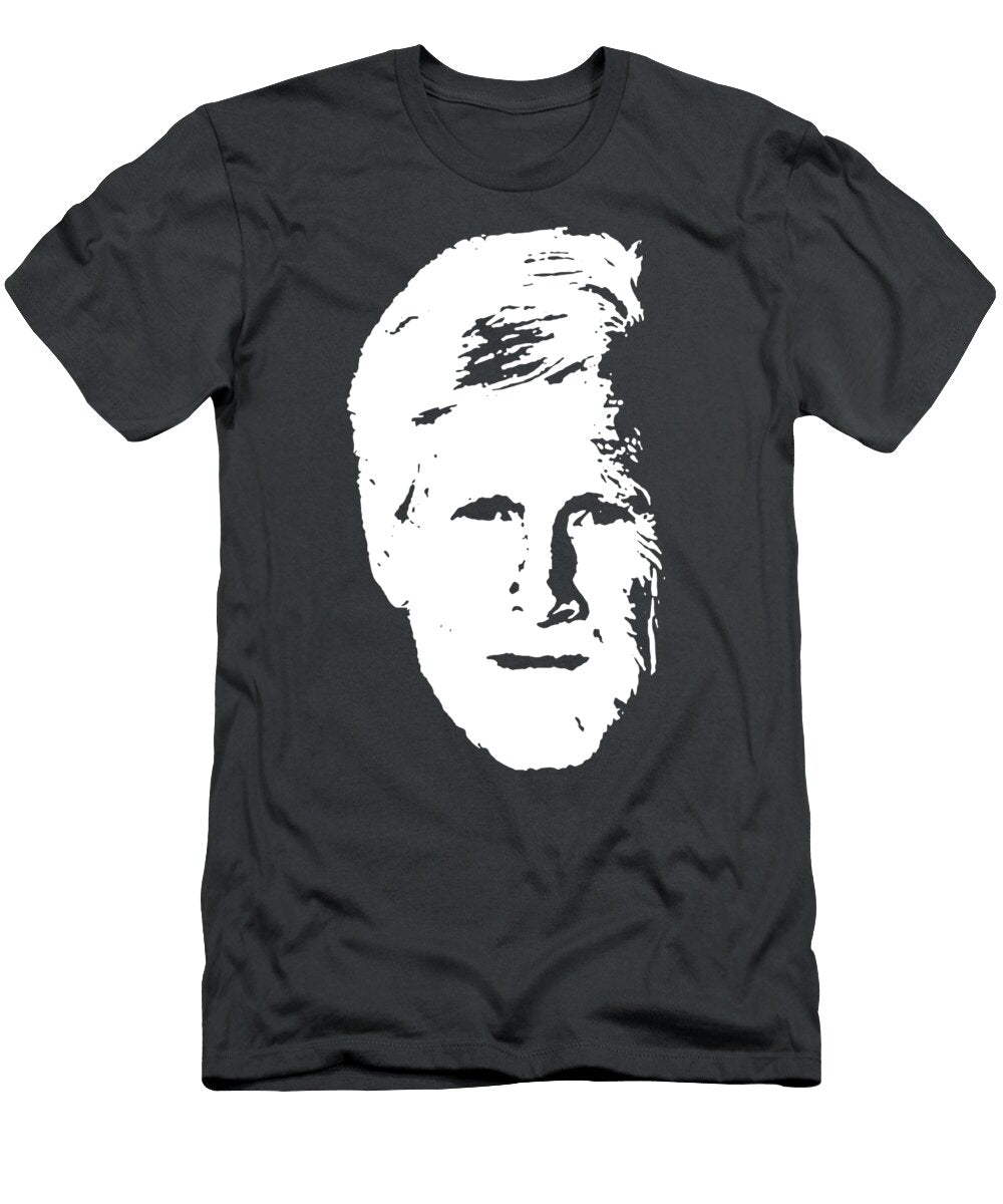 Keith Morrison White Stencil Slim Fit for Men Women Unisex Urban Graphic Te Gunnar Lindblad T-Shirt