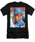 Ken Griffey Jr Portrait Lee Sinesby T-Shirt