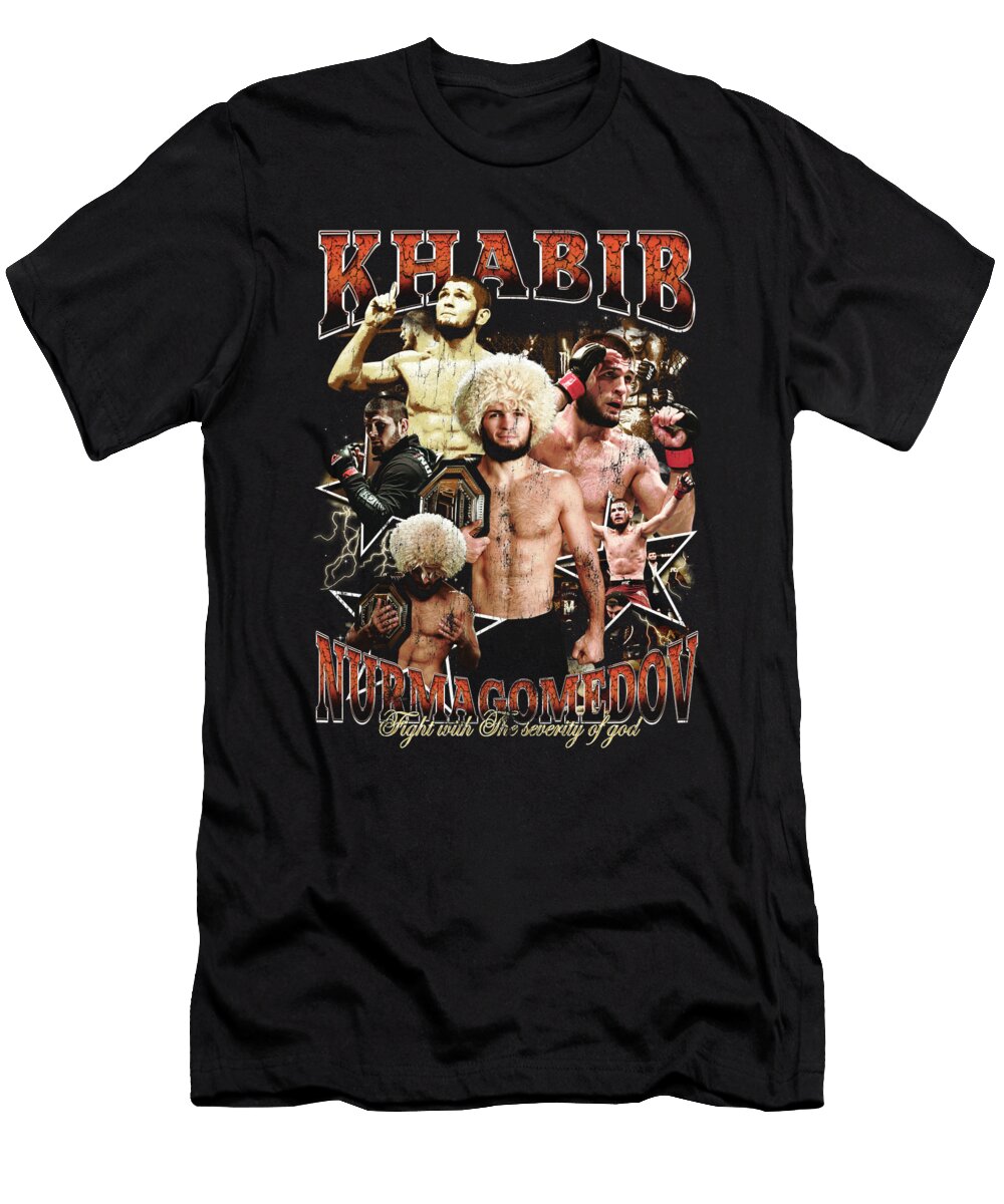 Khabib Nurmagomedov Collage Troy Lee T-Shirt