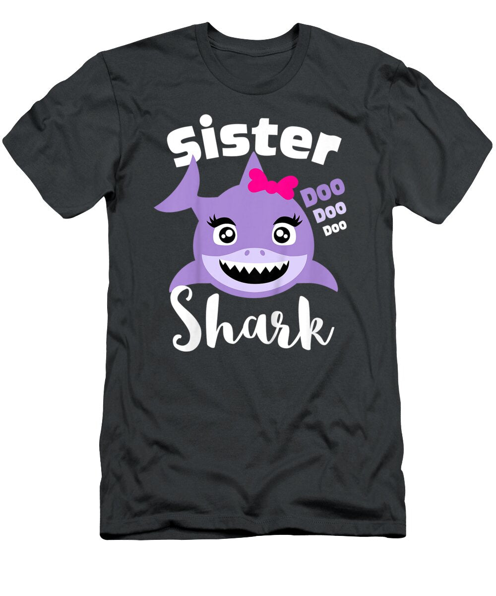 Kidsister Babyhark for Girl Cute Matching Family Junior Nelleh T-Shirt