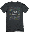 Kidsquare Root of 100 10th Birthday 10 Year Old Math Bday Junior Nelleh T-Shirt