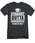 Kidstraight Outta Kindergarten Class of 2021 Graduation Kids Junior Nelleh T-Shirt