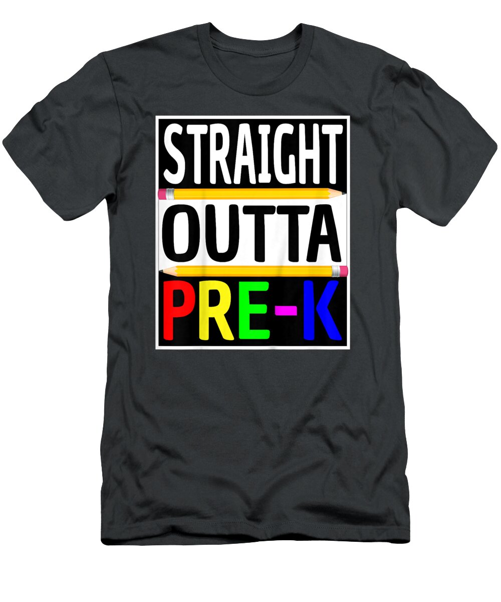 Kidstraight Outta Prek Graduation Junior Nelleh T-Shirt