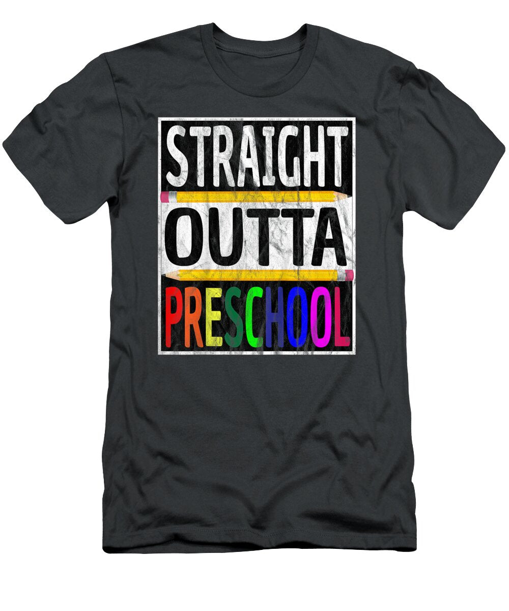 Kidstraight Outta Preschool Graduation Junior Nelleh T-Shirt