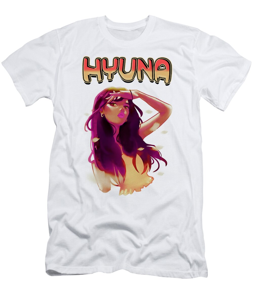 Kim Hyuna Pop Bertha a Zavala T-Shirt