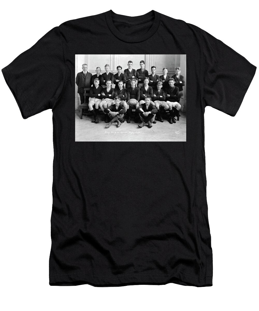 King George V School Junior Rugby Team Group Portrait Artistic Rifki T-Shirt