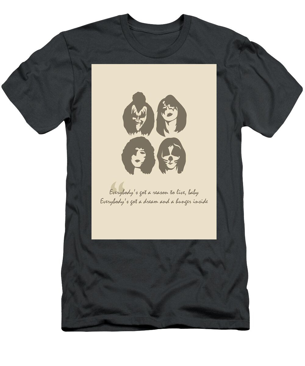 Kiss Band Quote Ahmad Nusyirwan T-Shirt