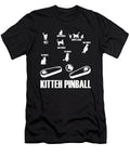 Kitteh Pinball Machine Game Arcade Gamer Florian Dold Art T-Shirt