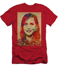 Kristin Wiig Watercolor Portrait Design Turnpike T-Shirt