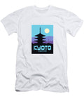 Kyoto Pagoda Cyan Japan Tourism Organic Synthesis T-Shirt