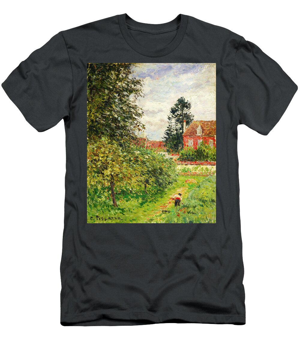 LA Maison Des Anglais Eragny Camille Pissarro T-Shirt