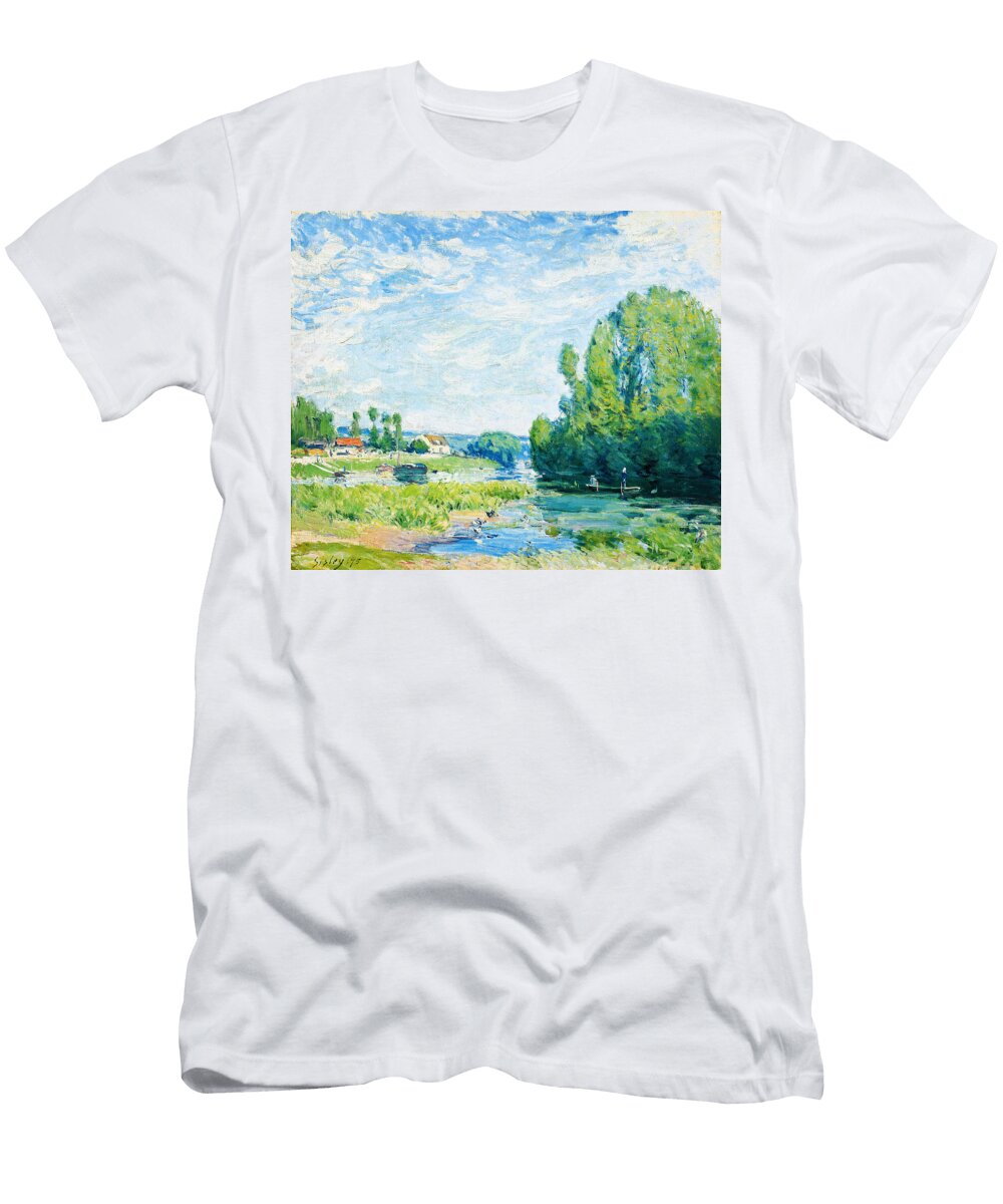 LA Mare Aux Canards Alfred Sisley T-Shirt