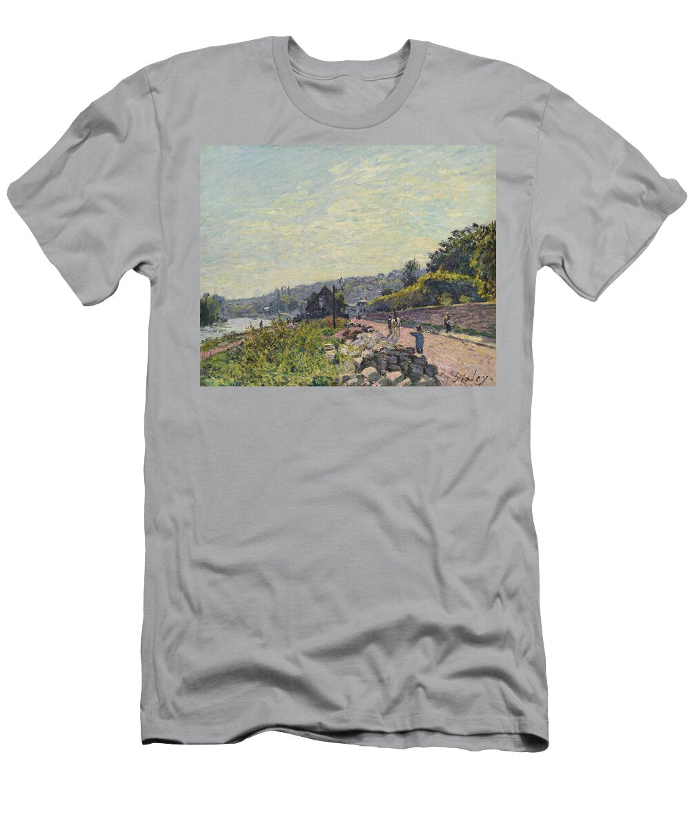 LA Seine Au Bas Meudon Alfred Sisley T-Shirt